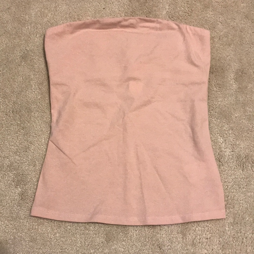 Express NWT Light Pink Strapless Tube Top